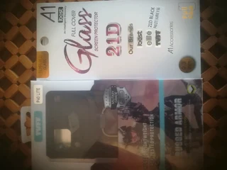 Screen protectors and pouch