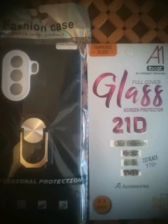 Screen protectors and pouch
