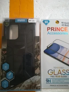 Screen protectors and pouch