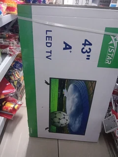 43 inch led tvs new stock