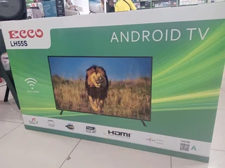 55 Smart Ecco tvs new stock Netflix showmax YouTube appstore Facebook Twitter