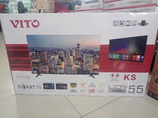 55 Smart vito tvs new stock