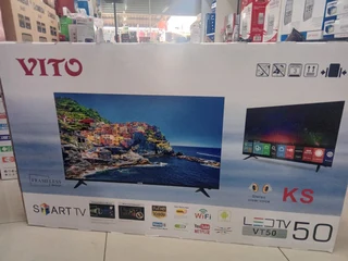 50 Smart tvs vito new stock
