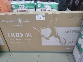 58 Smart Hisense Tvs New Stock