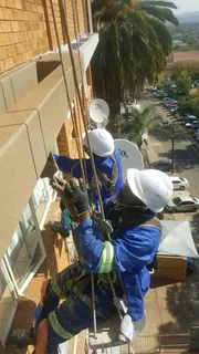 We offer painting services for working at heights.