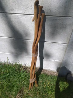 4 walking sticks Secondhand R200 for all