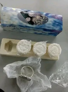 Vintage silver Plated sun flower napkin ring 4 piece Excellent conditionsR99