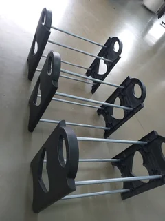 X3 shoe racks Each rack can take 4 pairs of shoes R69 each