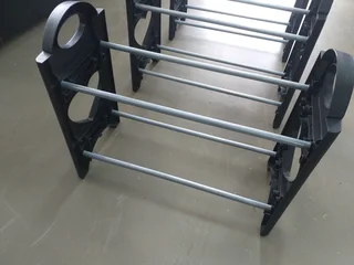 X3 shoe racks Each rack can take 4 pairs of shoes R69 each