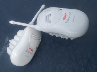 Tomy Baby Link Plug In Cordless Electronic Baby Monitor No Batteries Required