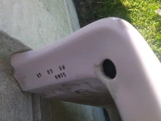 Basin stand No basin included !63cm long 19cm Its light pink in colour R149