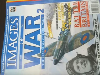 Images of War&#34; magazine, specifically a volume covering the period of World War