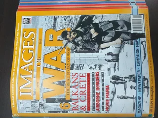 Images of War&#34; magazine, specifically a volume covering the period of World War