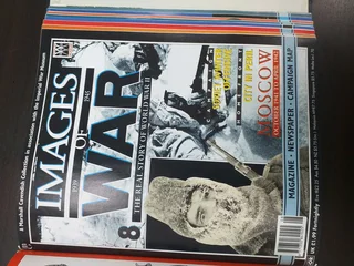Images of War&#34; magazine, specifically a volume covering the period of World War