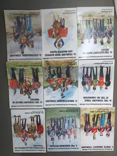 collection of books from "The Uniforms of the British Yeomanry Force 1794-1914" series