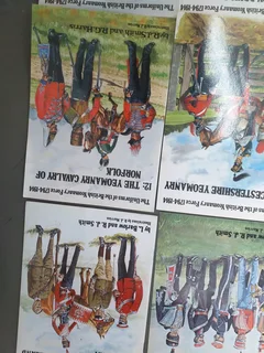 collection of books from &#34;The Uniforms of the British Yeomanry Force 1794-1914&#34; series