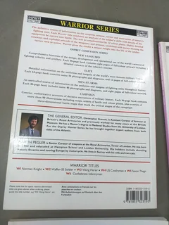  four books from the Osprey Military &#34;Elite Series,&#34; focusing on historical military units