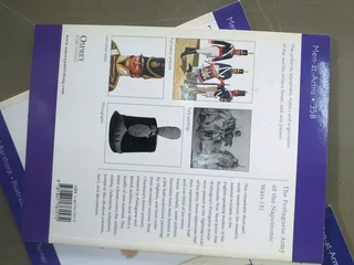 three books from the Osprey Men-at-Arms series, focusing on military history and uniforms