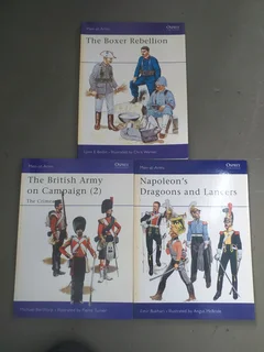 three books from the Osprey Men-at-Arms series