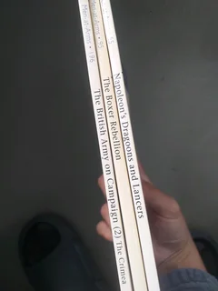 three books from the Osprey Men-at-Arms series