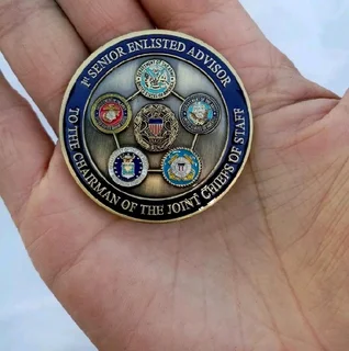 1st Senior Enlisted Advisor To The CJCS SEAC William Gainey Challenge Coin R795