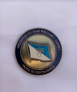 1st Senior Enlisted Advisor To The CJCS SEAC William Gainey Challenge Coin R795