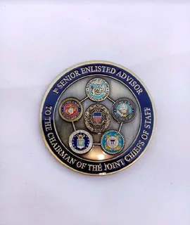 1st Senior Enlisted Advisor To The CJCS SEAC William Gainey Challenge Coin R795