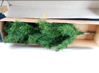 Small Christmas treeSecondhand (no foot stand can place it in a pot) R129