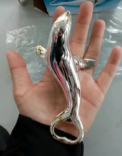Vintage Silver Plated Dolphin Bottle Opener R129