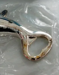 Vintage Silver Plated Dolphin Bottle Opener R129
