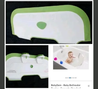 BabyDam - Baby Bathwater Barrier - Converts Standard Bath to BabySecondhand good condition R399
