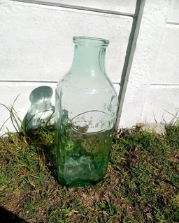 Big Antique Square Shaped English Preserves Jar47cm long 17cm wide R195