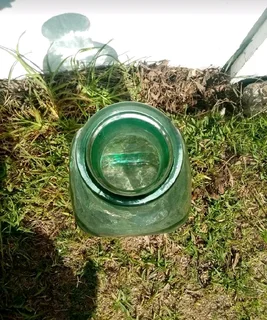 Big Antique Square Shaped English Preserves Jar47cm long 17cm wide R195