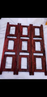Wooden photo frameAbout 60cm x 50cm Secondhand R95