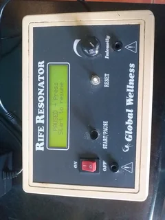 Rife Resonator machineWorking Theres no powerplug (i used a universal charger to test it