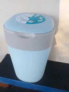 Blue Tommee Tippee Nappy bin Has some bags in Needs a refill soon R149