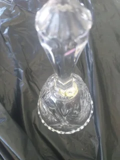 Glass bell small 13cm high x 6cm wide R95