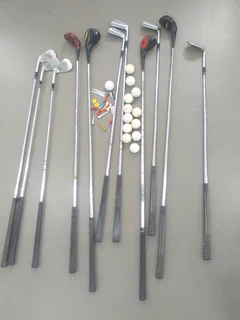 X11 mix old golf clubs R300 for the lot