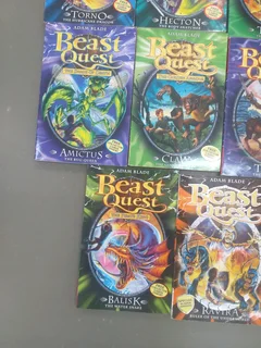 collection of books from the &#34;Beast Quest&#34; series by Adam BladeIts