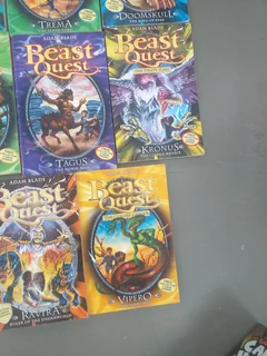 collection of books from the &#34;Beast Quest&#34; series by Adam BladeIts