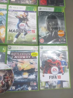 XBOX 360 games Secondhand (some new-some scratched)R495 for the lot as is