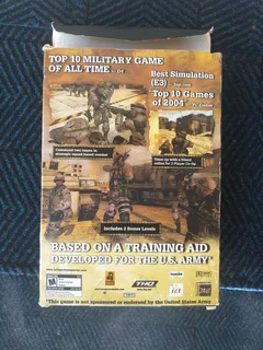 2 pc Games Full spectrum warrior Star wars battlefront R99 for both