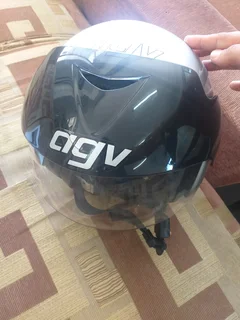 AGV Dragon DOT Lazer Rider Open Face Motorcycle Helmet w/ VisorLooks like small/medium