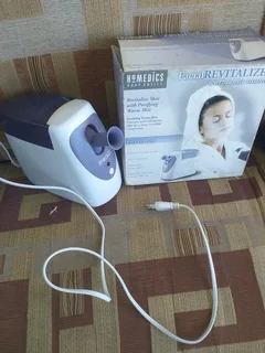 Homedics Soothing Facial Revitalizer Warm Mist Steamer Working Condition R449