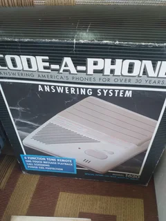 Code-A-Phone Answering System, Model 1620 Working condition R349