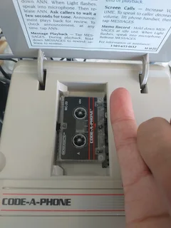 Code-A-Phone Answering System, Model 1620 Working condition R349