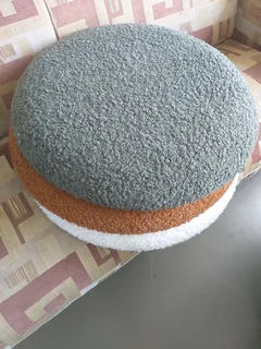 3 Dog Beds (Grey,brown,White) For small to small/medium dogs 69cm round