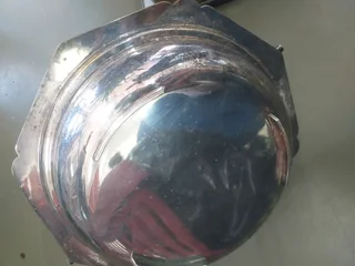 Vintage Silver Plated basket with a handle Needs a good clean R199