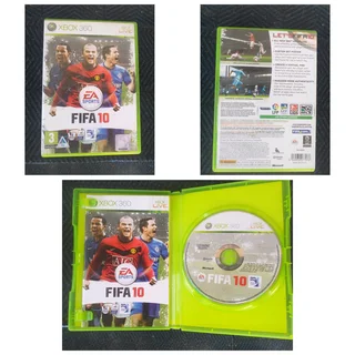 Xbox 360 game (FIFA 10) secondhand (lightly scratched) R100
