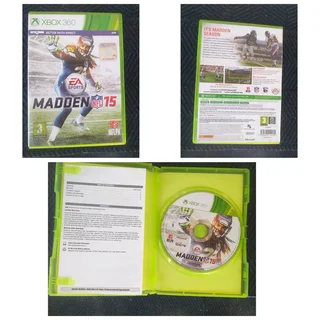 Xbox 360 game (Madden NFL 15) secondhand (lightly scratched) R100